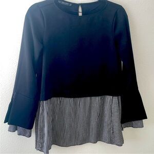 Sophisticated One Piece Zara Basic Collection XS Top/Mini Dress